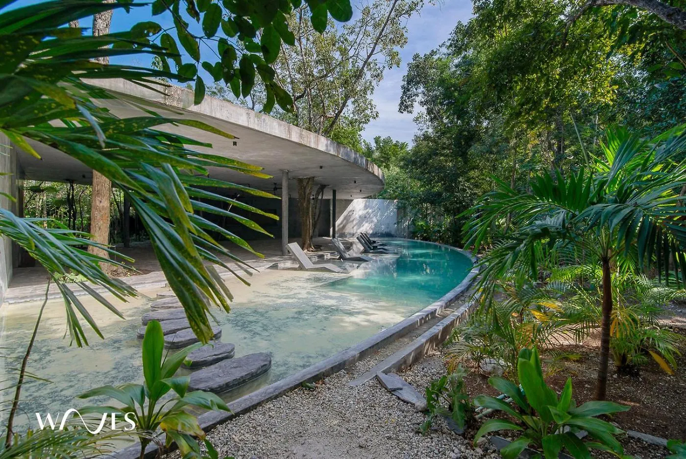 2 Br. Ph Wprivate Pool In Luxury Gated Community Apartment Tulum